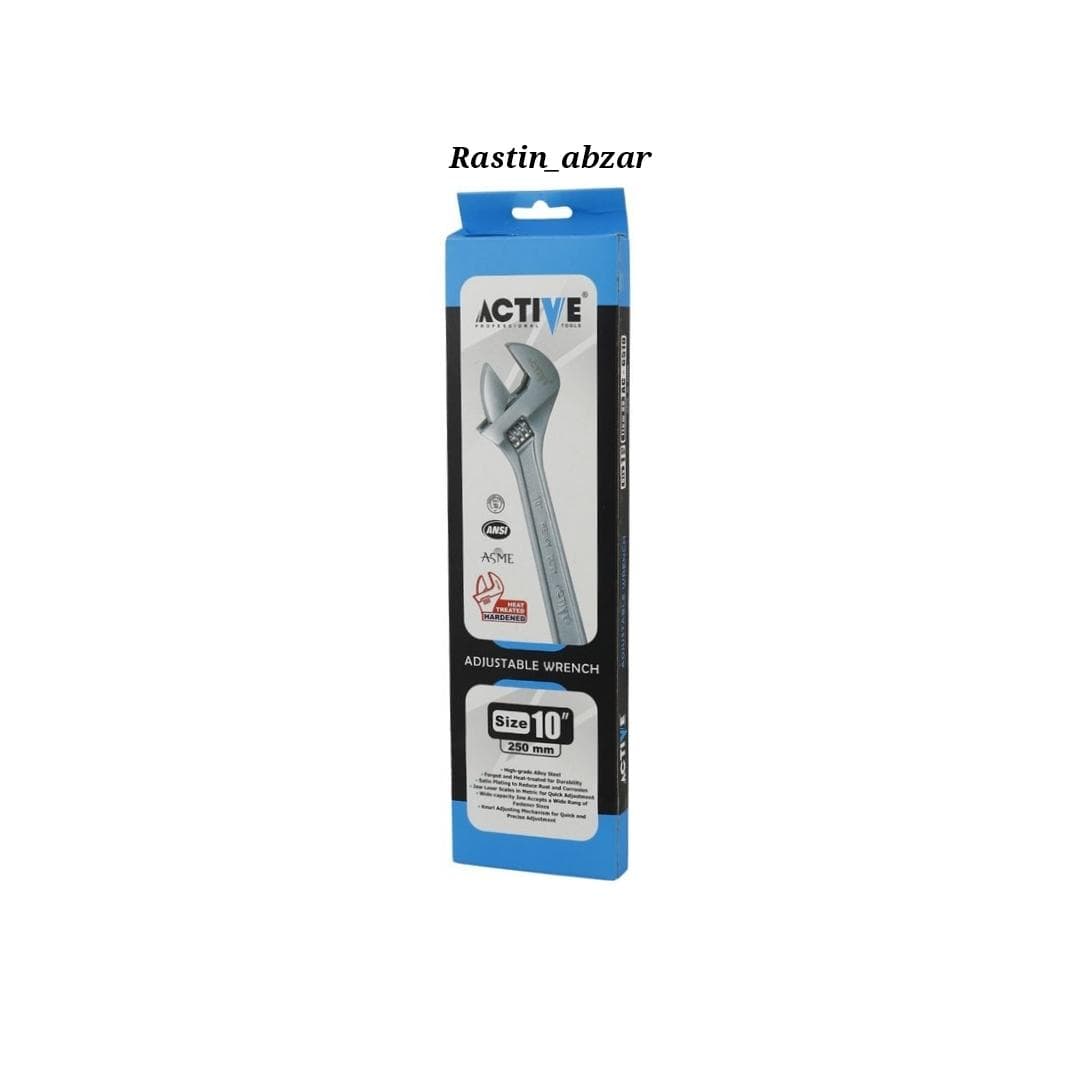 آچار فرانسه ۱۰ اینچ اکتیو ACTIVE |فروش ابزار